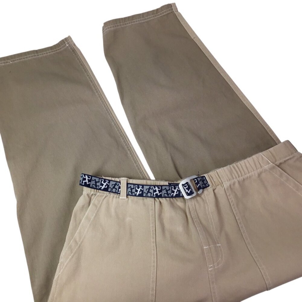 Element X Millet Sandstone Pants Hiking Skateboard Sz Large Two Tone Heavy Twill